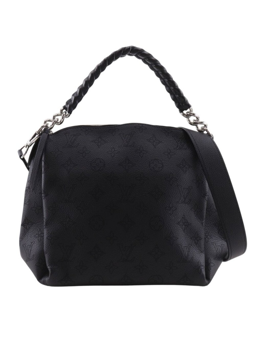 Louis Vuitton Babylon Chain BB Monogram Mahina Noir Black Shoulder Bag
